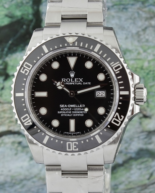 (image for) UNWORN NEW ROLEX OYSTER PERPETUAL DATE SEA DWELLER 4000 / 116600